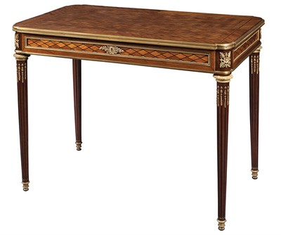 Lot 453 - Louis XVI Style Gilt-Metal Mounted Rosewood,...
