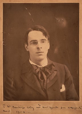 Lot 429 - YEATS, WILLIAM BUTLER Early photograph...