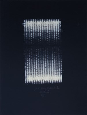 Lot 183 - Heinz Mack German, b. 1931 Untitled Signed...