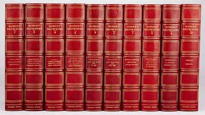 Lot 431 - BROWNING, ROBERT The Works of Robert Browning....