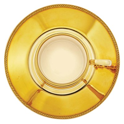 Lot 307 - Tiffany & Co. 18 kt. Gold Demitasse Set...