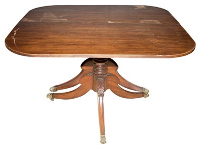 Lot 267 - George III Style Mahogany Extension Dining...