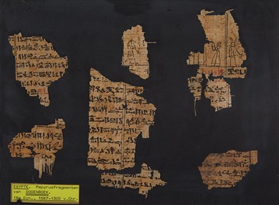 Lot 386 - [EGYPTIAN BOOK OF THE DEAD] Group of seven...