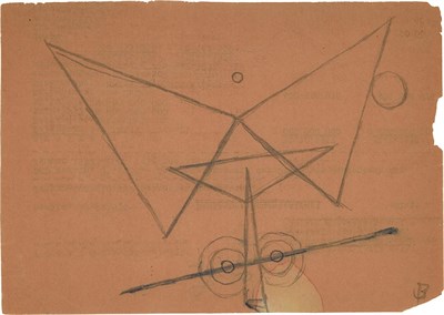 Lot 11 - Rudolf Bauer German/American, 1889-1953 (i)...