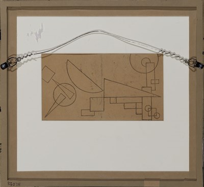 Lot 12 - Rudolf Bauer German/American, 1889-1953...