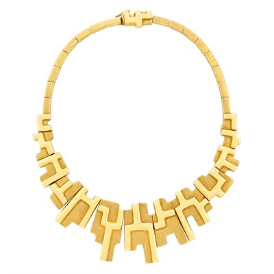 Lot 307 - Gold Necklace, Burle Marx