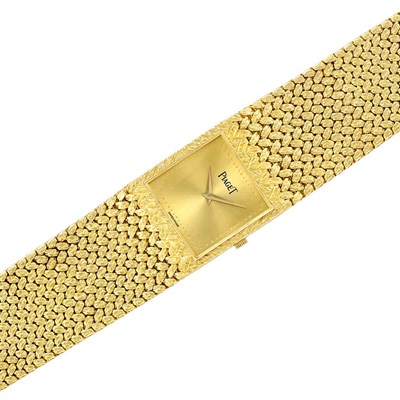 Lot 310 - Gentleman's Gold Wristwatch, Piaget
