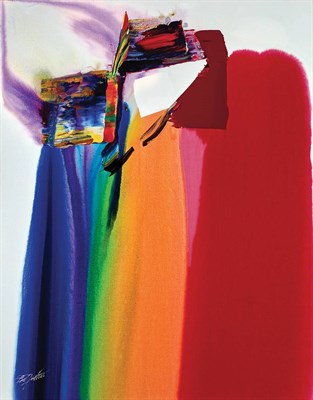 Lot 152 - Paul Jenkins American, 1923-2012 Phenomena...