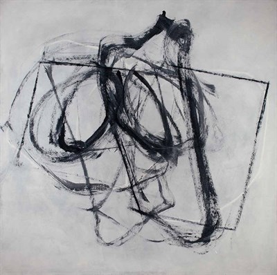 Lot 164 - Cleve Gray American, 1918-2004 Man and Nature...