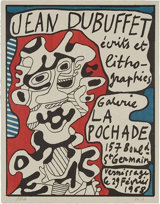 Lot 192 - Jean Dubuffet (1901-1985) ALGEBRE DE...