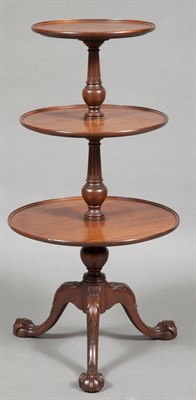 Lot 189 - Georgian Style Mahogany Dumbwaiter Height 42...