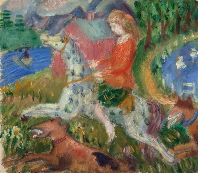 Lot 1032 - William Glackens American, 1870-1938 Study for...