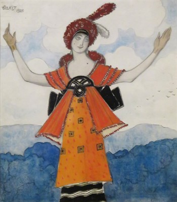 Lot 3 - Leon Bakst Russian, 1866-1924 Fashion Design...