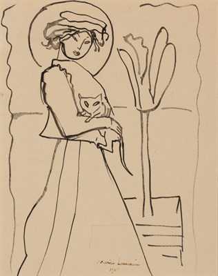 Lot 62 - Marie Laurencin French, 1883-1956 Autoportrait...