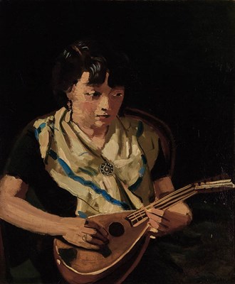 Lot 16 - Andre Derain French, 1880-1954 Fille a la...