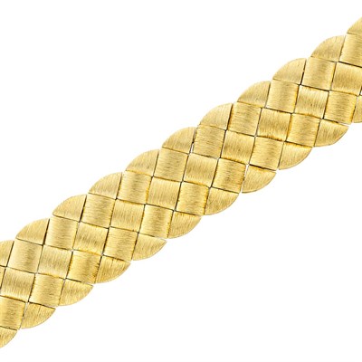 Lot 328 - Gold Bracelet, Henry Dunay