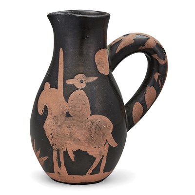 Lot 176 - Pablo Picasso PICADOR (A.R. 162) Painted and...