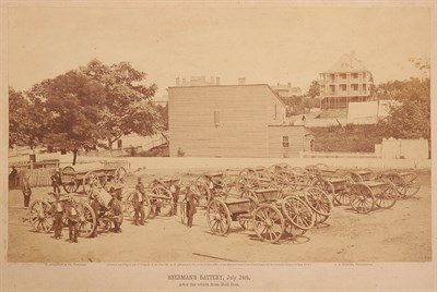 Lot 153 - [CIVIL WAR - PHOTOGRAPHY] Two images by A. A....