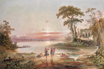 Lot 46 - Joshua Shaw English/American, 1776-1861...
