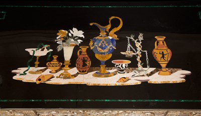 Lot 434 - Louis XIV Style Silvered-Wood Table with...