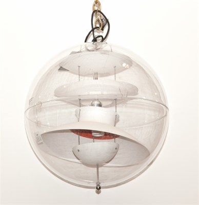 Lot 460 - Verner Panton Plexiglass Globular Hanging...
