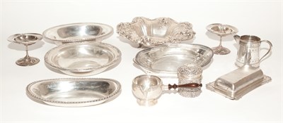 Lot 370 - Group of Sterling Silver Table Articles...