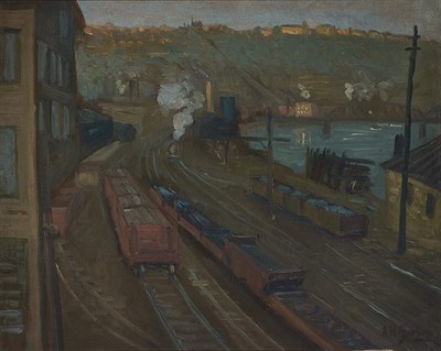 Lot 58 - Aaron Gorson American, 1872-1933 Monongahela...