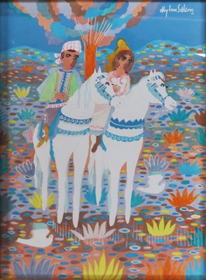 Lot 82 - Aly Ben Salem Tunisian, 1910-2001 Untitled...