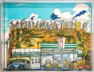 Lot 75 - Red Grooms (b. 1937) TONTO CONDO (KNESTRICK...