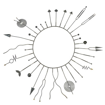 Lot 381 - Wendy Ramshaw English, b. 1939 Circular...