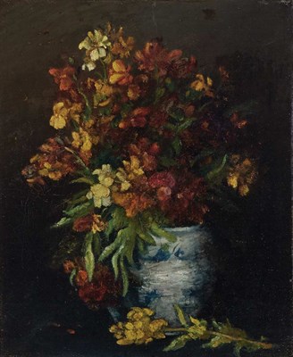 Lot 69 - Attributed to Gustave Courbet Flowers in a...