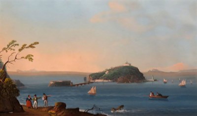 Lot 72 - Neapolitan School 19th Century A View of...