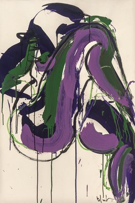 Lot 14 - Norman Bluhm American, 1921-1999 Untitled,...