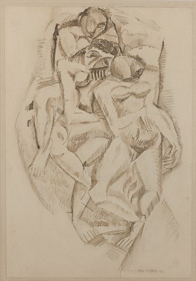 Lot 75 - Max Weber American, 1881-1961 Figures , 1911...