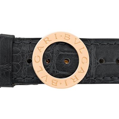Lot 120 - Gentleman's Rose Gold 'Bulgari-Bulgari' Wristwatch, Bulgari