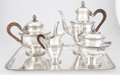 Lot 399 - French Silver Tea and Coffee Service Victor...
