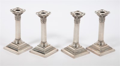 Lot 425 - Set of Four Gorham Sterling Silver...