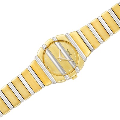 Lot 33 - Lady's Two-Color Gold 'Polo' Wristwatch, Piaget