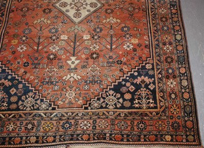 Lot 642 - Q'ashqa'i Rug Southwest Iran, mid 20th century...