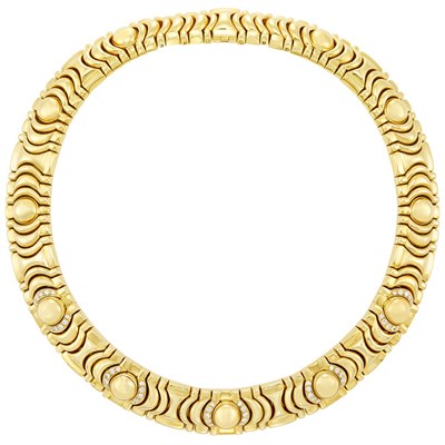 Lot 269 - Gold and Diamond Necklace, Piaget