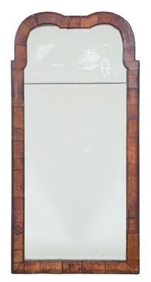 Lot 184 - George II Walnut Mirror Height 34 1/2 inches,...