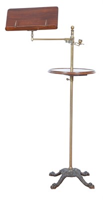 Lot 173 - Victorian Brass, Mahogany and Cast Iron...