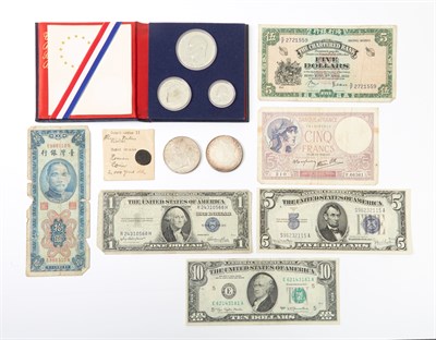 Lot 1214 - United States and World Coin and Currency Lot...