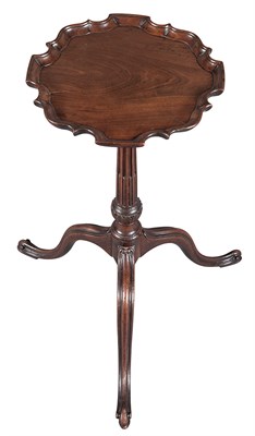 Lot 517 - George III Mahogany Tripod Table In the manner...
