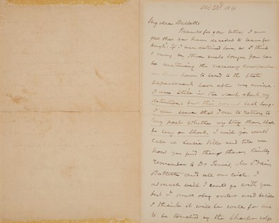 Lot 167 - DOUGLASS, FREDERICK Autograph letter signed to...