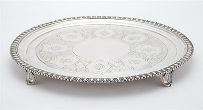 Lot 308 - Tiffany & Co. Sterling Silver Salver Circa...