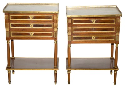 Lot 454 - Assembled Pair of Louis XVI Style Gilt-Metal...