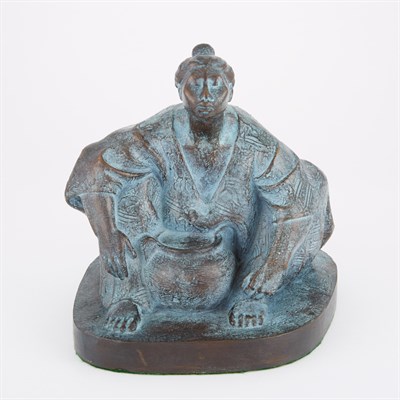 Lot 105 - Salvador Jaramillo Mexican, b. 1964 Seated...