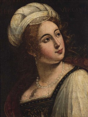Lot 27 - Neapolitan School 17th Century Judith...