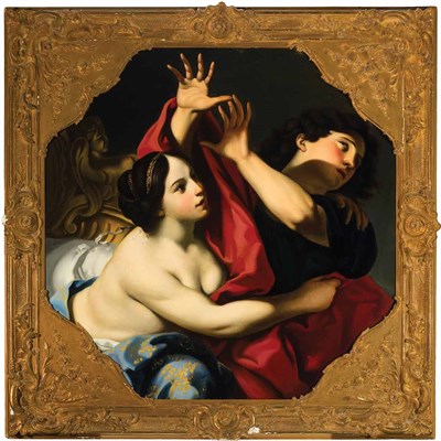 Lot 26 - After Carlo Cignani Joseph and Potiphar's Wife...